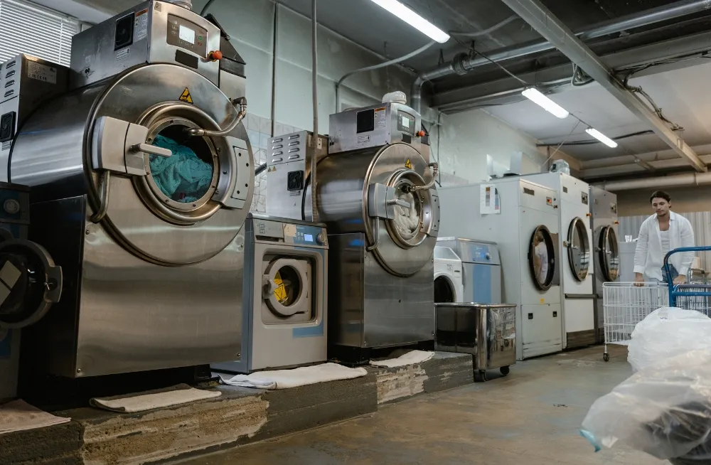 commercial laundry washing machine