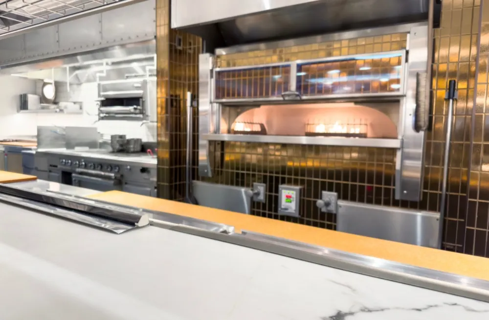 Commercial pizza making machines in Dubai Kitchen