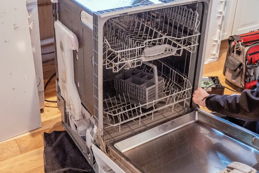 Home dishwasher repair service in Abu Dhabi kitchen