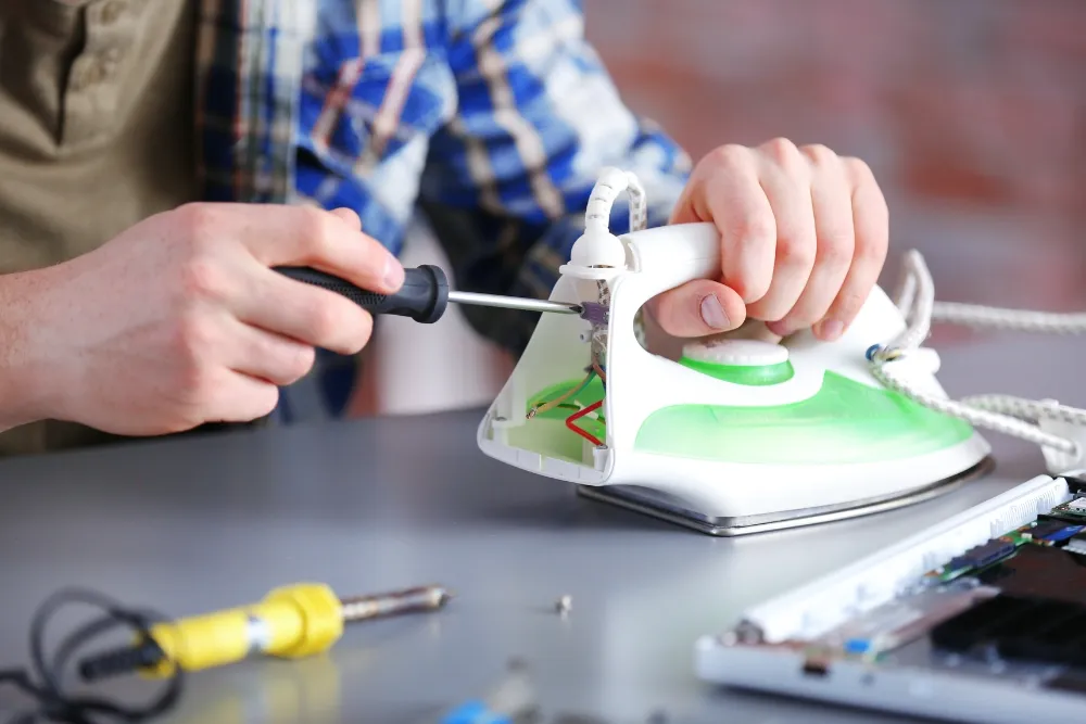 Home iron repair service with on site technician support