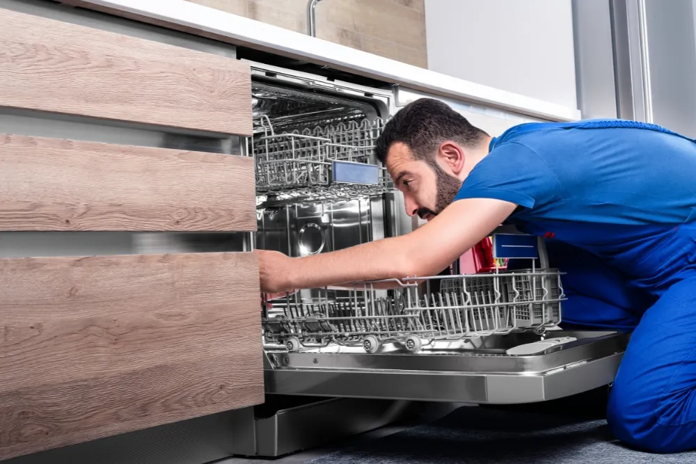 Whirlpool dishwasher service for cleaning and heating faults