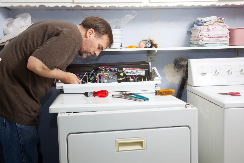 Professional dryer repair and maintenance service